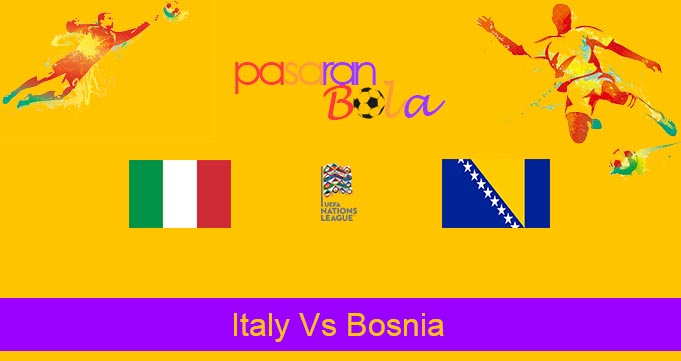 Prediksi Bola Italy Vs Bosnia 5 September 2020