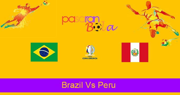 Prediksi Bola Brazil Vs Peru 18 Juni 2021