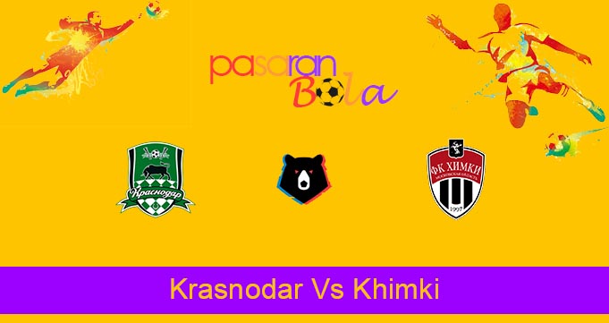 Prediksi Bola Krasnodar Vs Khimki 2 Agustus 2021