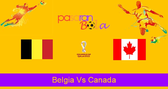 Prediksi Bola Belgia Vs Canada 24 November 2022