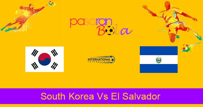 Prediksi Bola South Korea Vs El Salvador 20 Juni 2023