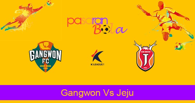 Prediksi Bola Gangwon Vs Jeju 20 Juli 2024